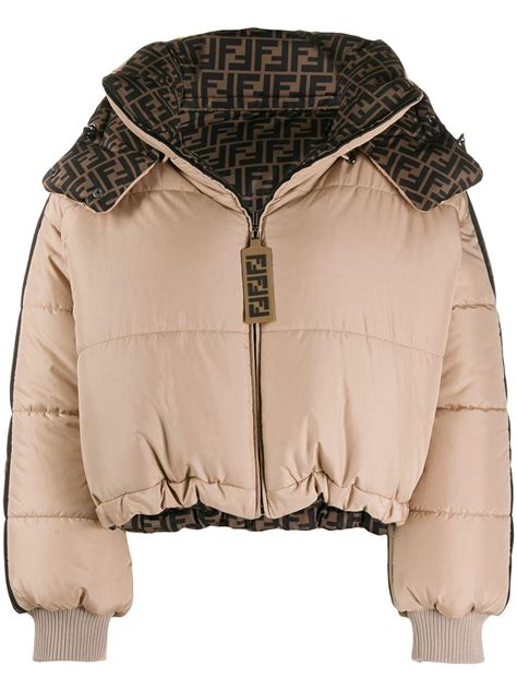 designer Fendi puffer jacket